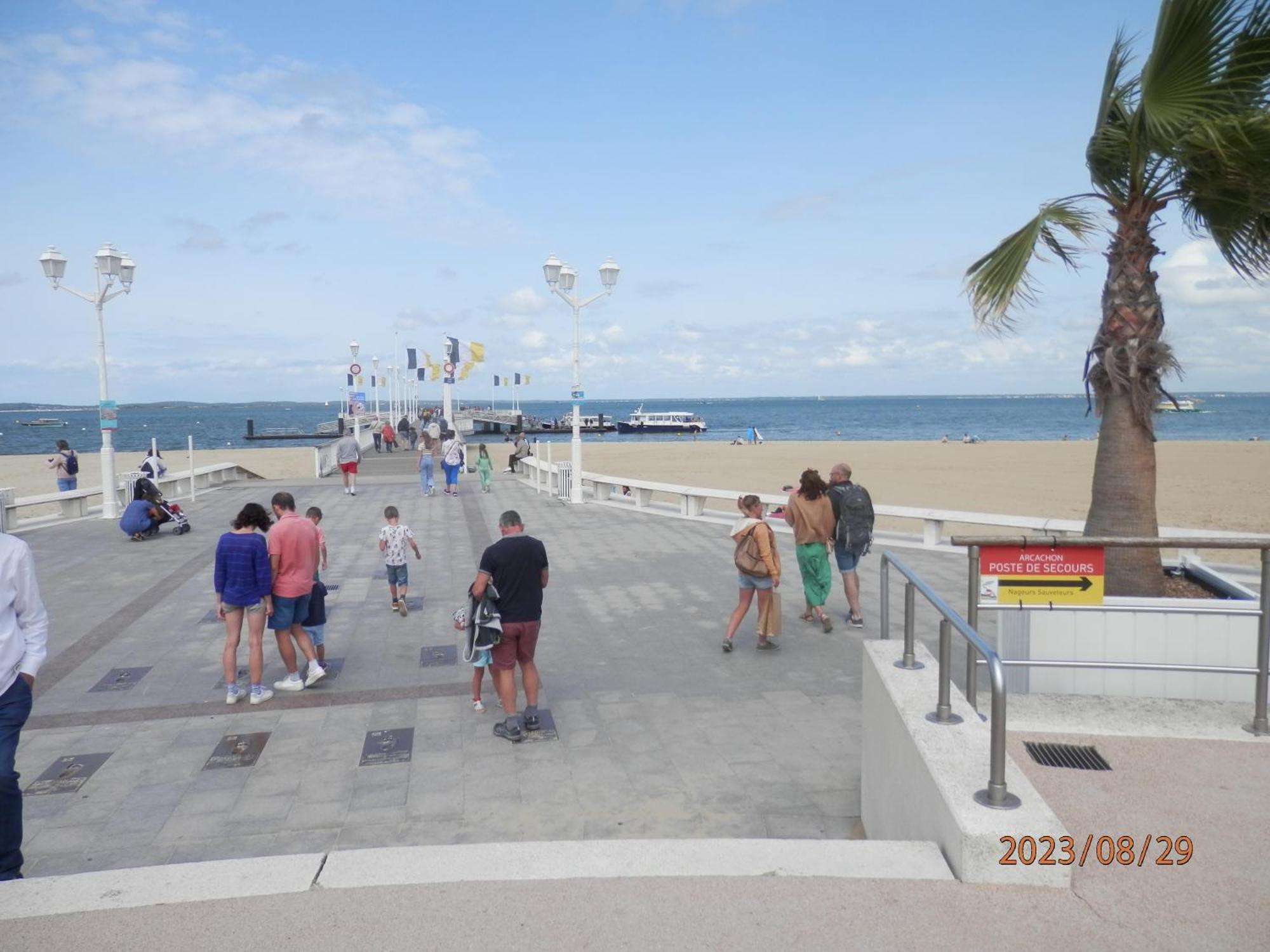 Arcachon Centre 300M Plage 50M Gare Sncf Extérieur photo
